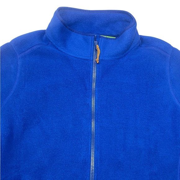 L.L.Bean Mountain Classic Fleece Jacket  Blue Full Zip Long Sleeve Women 2X NEW - Picture 6 of 16